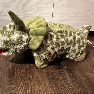 My Pillow Pets Dream Lites Triceratops Starry Night Ceiling Plush stuffed animal